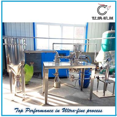 適合實驗室使用的小（xiǎo）型氣流粉碎機圖片