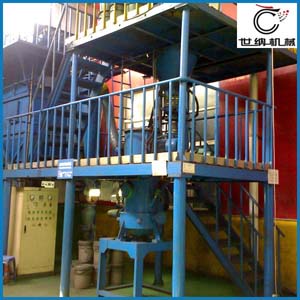  电池材（cái）料（liào）气流粉碎机生产线 
